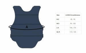 Size20Chart20Reversiblejpeg - The Karate Shop taekwondo chest guard – photo