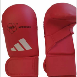 WKF Karate Adidas Mitts Red