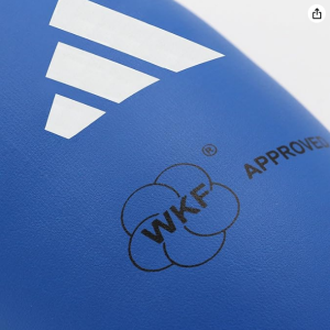 Adidas WKF Removable Insteps (Blue/Red; S/M/L/XL)